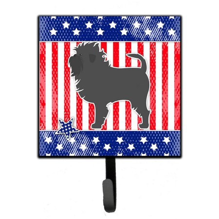 Micasa USA Patriotic Affenpinscher Leash or Key Holder MI224179